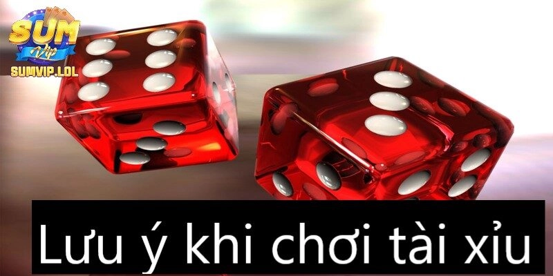 Những lưu ý khi chơi 